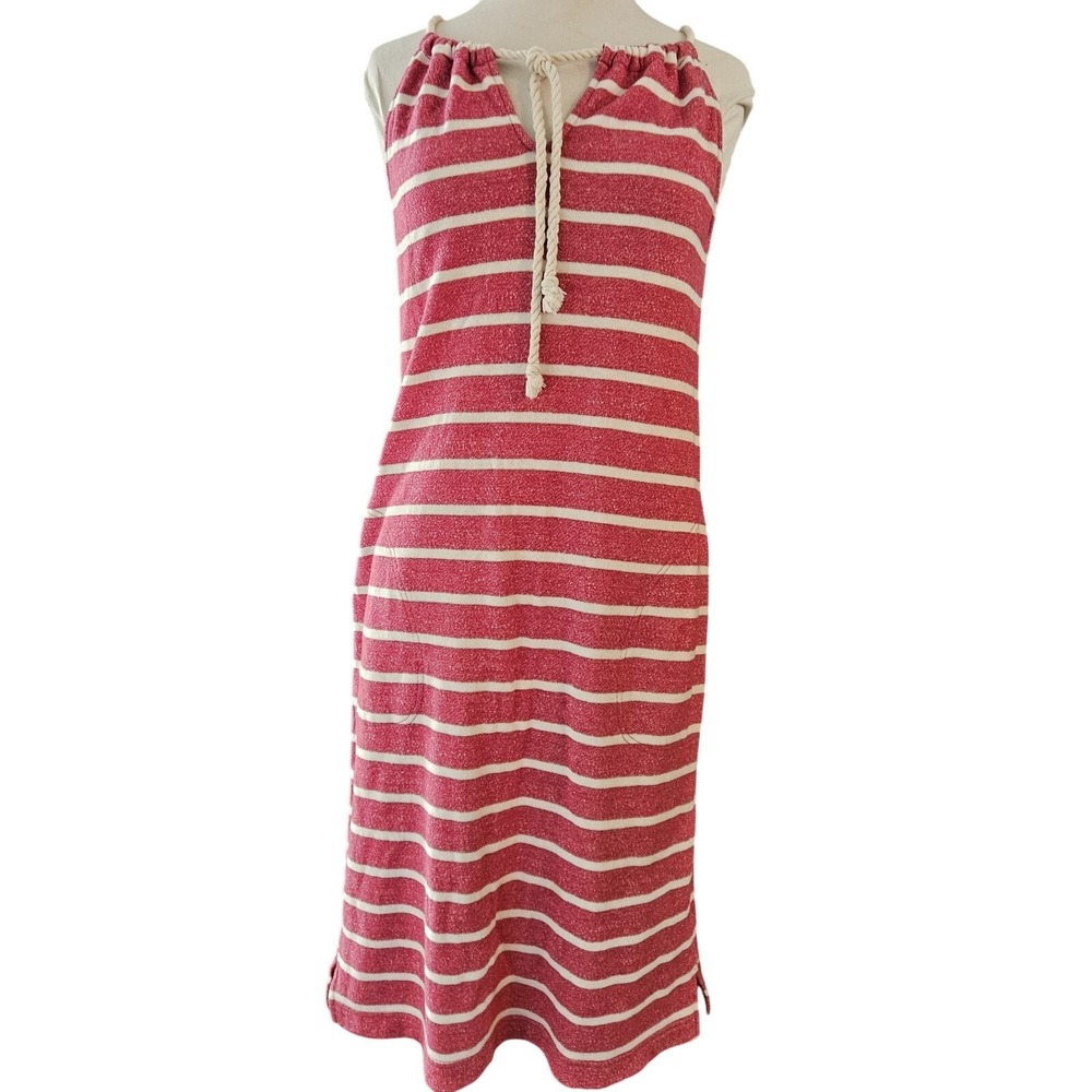 Lands' End Canvas Terry Knit Cover Up Summer Dress Size S‎